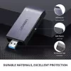 Leitor de cartões UGREEN 50541 USB 3.2 Gen 1 (3.1 Gen 1) — CF, SD, MicroSD, Memory Stick, Aço, 5000 Mbit/s