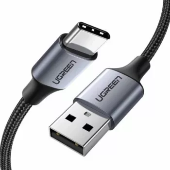 Cabo USB Ugreen 60127 USB 2.0 1,5 m USB A para USB C preto