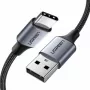 Cabo USB Ugreen 60127 USB 2.0 1,5 m USB A para USB C preto