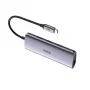 Docking station/replicador de portas para portátil Ugreen 60718 com fios USB 3.2 Gen 1 (3.1 Gen 1) Type-C cinzento