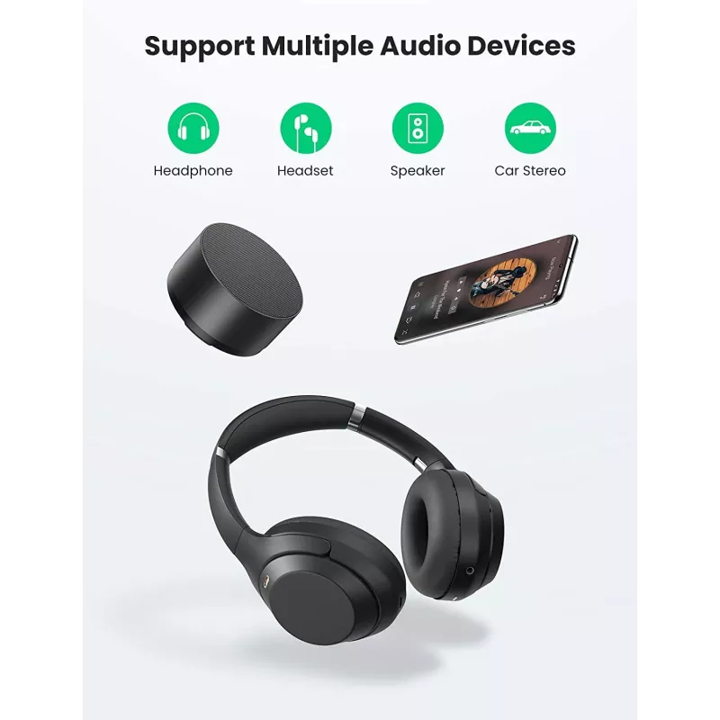 Ugreen AV154 preto, cinzento