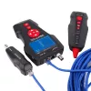 Testador de cabos LYNX CS TLCD88 — testador LCD para Cat3/Cat5E/Cat6 e deteção PoE