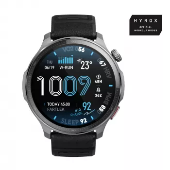 Amazfit Balance 2 XT 3,81 cm (1,5 polegadas) AMOLED digital 480 x 480 pixels ecrã tátil preto Wi-Fi GPS (satélite)