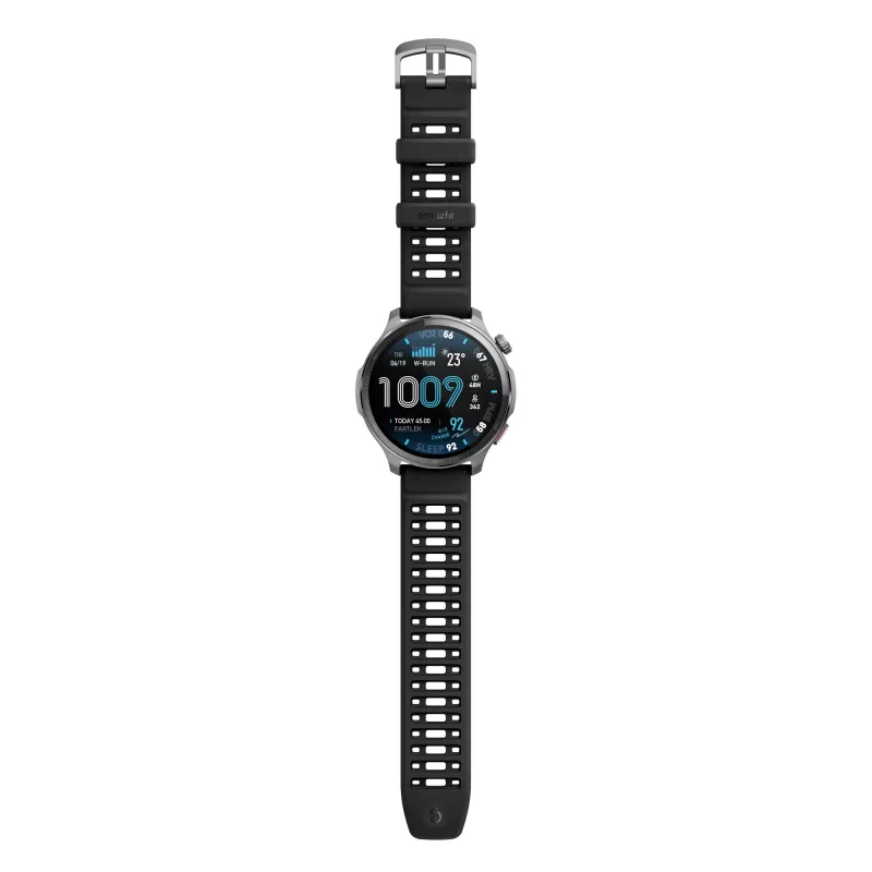 Amazfit Balance 2 XT 3,81 cm (1,5 polegadas) AMOLED digital 480 x 480 pixels ecrã tátil preto Wi-Fi GPS (satélite)