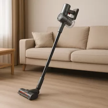 Aspirador vertical 2 em 1 Dreame V12 Mistral bateria seco HEPA sem saco aço inoxidável