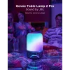 Candeeiro de mesa Govee H6020 Table Lamp 2 Pro Sound by JBL — RGBIC + branco quente, 600 lm, Wi-Fi e Bluetooth, 5200 mAh