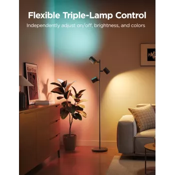 Candeeiro de pé Govee Tree Floor Lamp inteligente Wi-Fi/Bluetooth 72 W