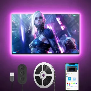 Fita LED de retroiluminação RGB Govee H6178 para televisores de 46–60 polegadas, modelo H61780A1