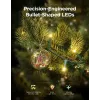 Fita de luzes de Natal LED Govee 20 m, iluminação decorativa para interior e exterior