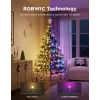 Fita de luzes de Natal LED Govee 20 m, iluminação decorativa para interior e exterior