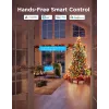 Fita de luzes de Natal LED Govee 20 m, iluminação decorativa para interior e exterior