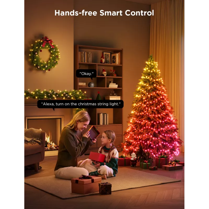 Fita LED RGBWIC Govee H80C4 20m com controlo inteligente