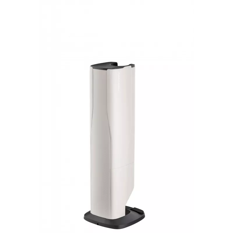 Aspirador de mão Roborock H60 Hub bateria seco HEPA sem saco preto, branco