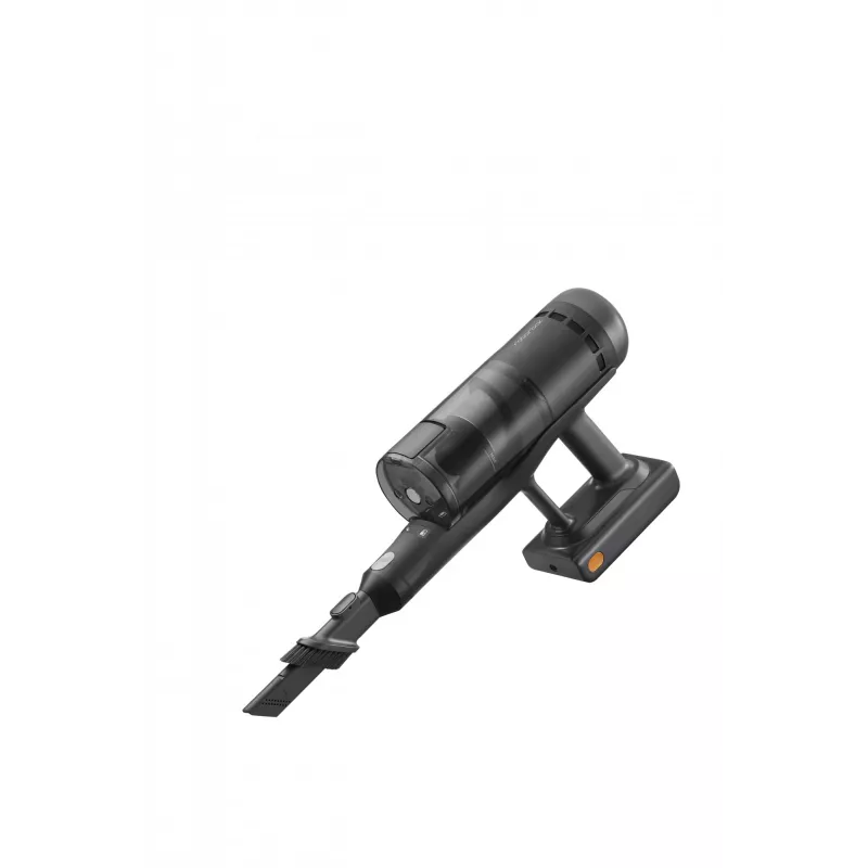 Aspirador de mão Roborock H60 Hub bateria seco HEPA sem saco preto, branco