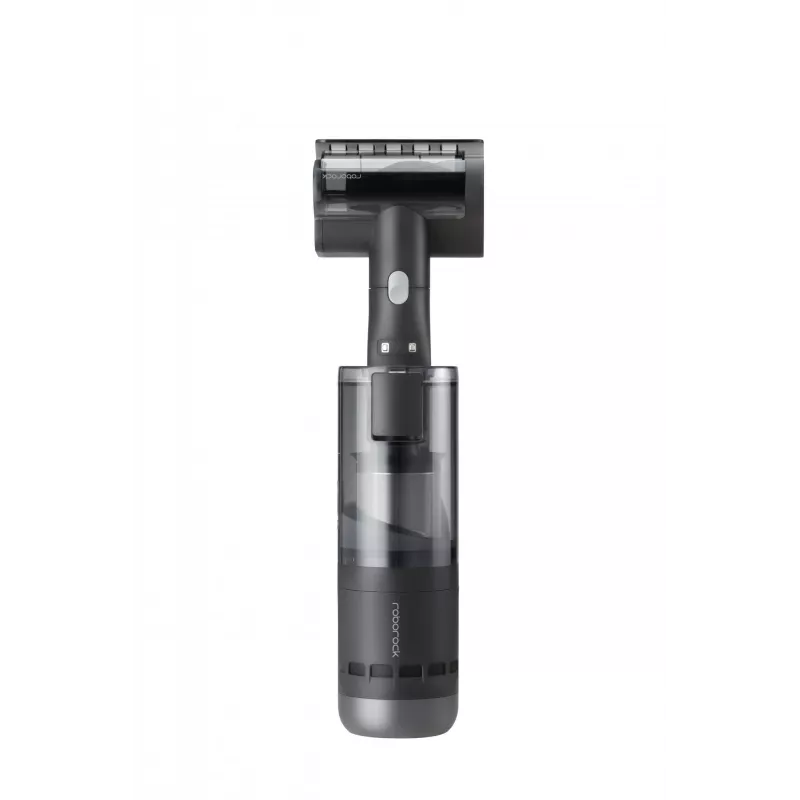 Aspirador de mão Roborock H60 Hub bateria seco HEPA sem saco preto, branco