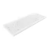 Contour Design Active Key Contour QuickClean Teclado Médico IP68 Compacto Com Fio Branco PN C7012