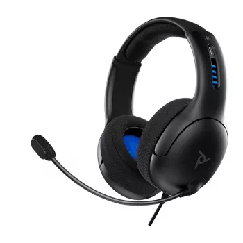 PDP LVL50 Headset Com Fio Arco de Cabeça Gaming Preto, Cinzento