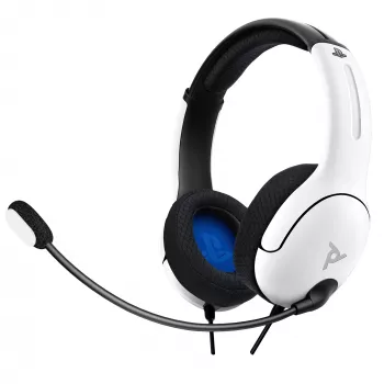 PDP LVL40 Headset Com Fio Arco de Cabeça Gaming Branco