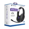Headset VICTRIX Gambit Wireless — com fio & sem fios, 20–20000 Hz, cabo de 2 m, 301 g, preto/roxo