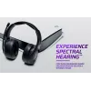 Headset VICTRIX Gambit Wireless — com fio & sem fios, 20–20000 Hz, cabo de 2 m, 301 g, preto/roxo