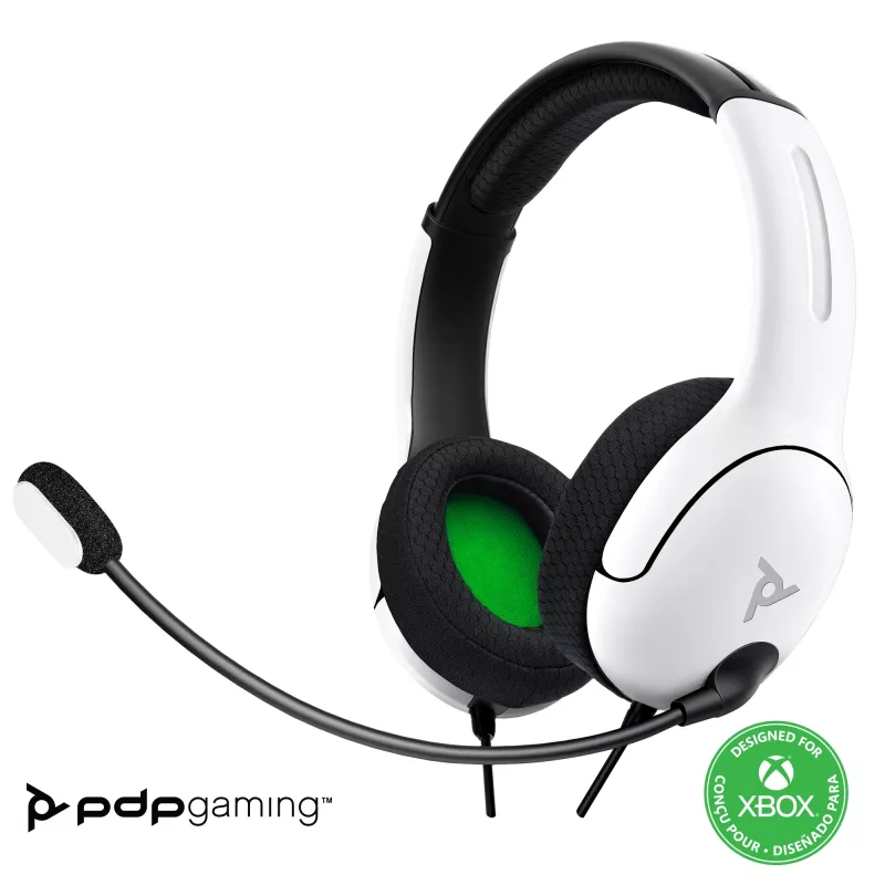 PDP LVL40 Headset Com Fio Arco de Cabeça Gaming Branco