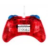 PDP Rock Candy: Mario Punch Vermelho, Comando USB Translúcido Analógico/Digital Nintendo Switch, Nintendo Switch Lite, Nintendo Switch OLED