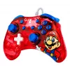 PDP Rock Candy: Mario Punch Vermelho, Comando USB Translúcido Analógico/Digital Nintendo Switch, Nintendo Switch Lite, Nintendo Switch OLED