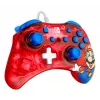 PDP Rock Candy: Mario Punch Vermelho, Comando USB Translúcido Analógico/Digital Nintendo Switch, Nintendo Switch Lite, Nintendo Switch OLED