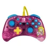 PDP Rock Candy: Bubblegum Peach Rosa, Comando USB Transparente Analógico / Digital Nintendo Switch, Nintendo Switch Lite, Nintendo Switch OLED