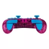 PDP Rock Candy: Bubblegum Peach Rosa, Comando USB Transparente Analógico / Digital Nintendo Switch, Nintendo Switch Lite, Nintendo Switch OLED