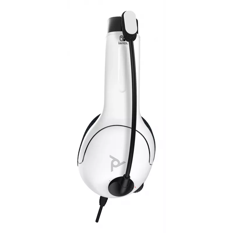 PDP LVL40 Headset Com Fio Headset Arco de Cabeça Gaming Preto, Branco