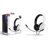 PDP LVL40 Headset Com Fio Headset Arco de Cabeça Gaming Preto, Branco