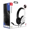 PDP LVL40 Headset Com Fio Headset Arco de Cabeça Gaming Preto, Branco
