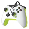 PDP Comando Com Fio: Electric White - Xbox Series X|S, Xbox One, Xbox, Windows 10/11