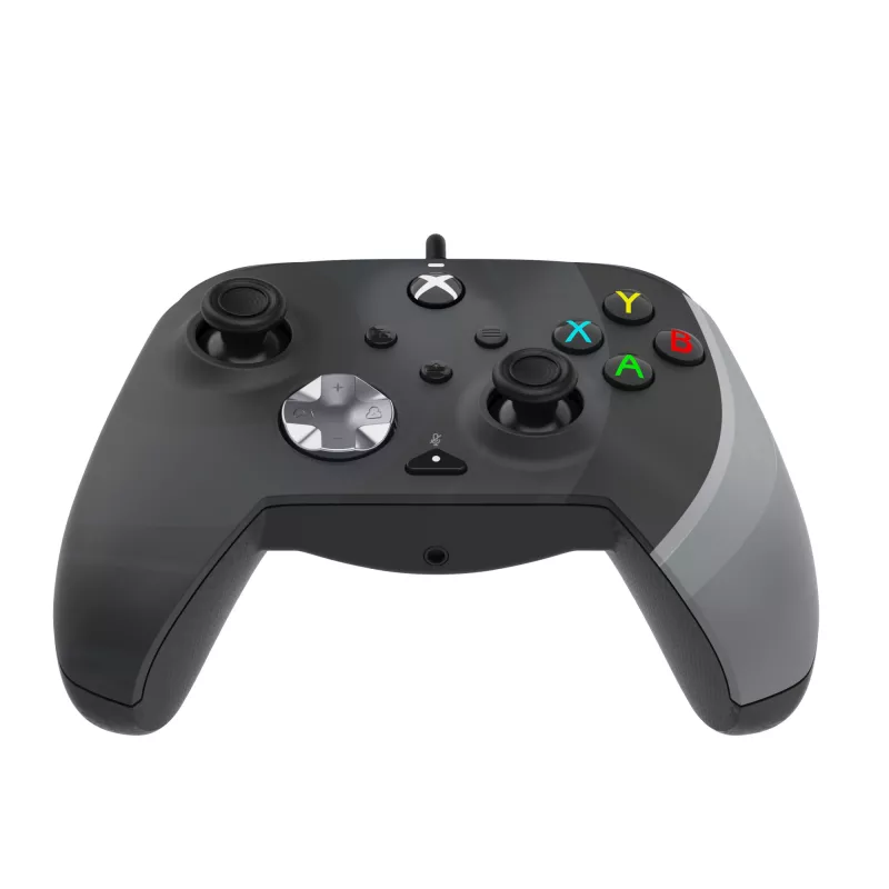 Comando PDP Rematch preto, branco USB analógico PC, Xbox One, Xbox Series S, Xbox Series X