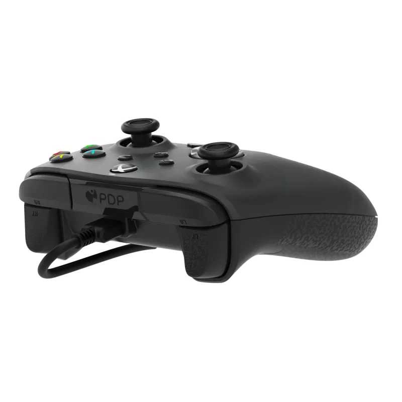 Comando PDP Rematch preto, branco USB analógico PC, Xbox One, Xbox Series S, Xbox Series X