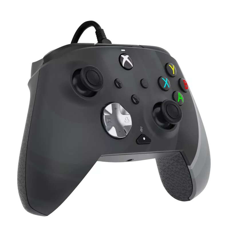 Comando PDP Rematch preto, branco USB analógico PC, Xbox One, Xbox Series S, Xbox Series X