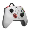 Comando PDP Rematch Advanced – comando com fios USB-C para PC, Xbox One, Xbox Series X|S – preto/vermelho/branco, cabo de 2,43 m