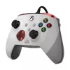 Comando PDP Rematch Advanced – comando com fios USB-C para PC, Xbox One, Xbox Series X|S – preto/vermelho/branco, cabo de 2,43 m