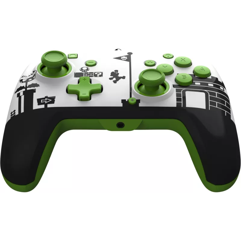 Comando com fios PDP REMATCH: Super Mario Retro, comando, Nintendo Switch, Nintendo Switch OLED, D-pad, botão Home, analógico/digital, com fios, USB