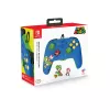 Comando com fios PDP REMATCH: Yoshi & Toad, comando, Nintendo Switch, Nintendo Switch OLED, D-pad, botão Home, analógico/digital, com fios, USB