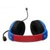 Headset PDP LVL40 com fios de arco azul, vermelho