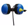 Headset PDP LVL40 com fios de arco azul, vermelho