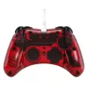PDP Rock Candy: Mario Punch vermelho, comando USB transparente analógico/digital Nintendo Switch, Nintendo Switch Lite, Nintendo Switch OLED