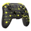 PDP REMATCH GLOW preto, amarelo comando analógico/digital Nintendo Switch, Nintendo Switch OLED