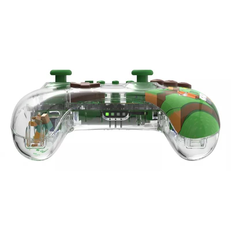 Comando PDP Realmz multicolor com fios sem fios Nintendo Switch OLED D-pad Home Share