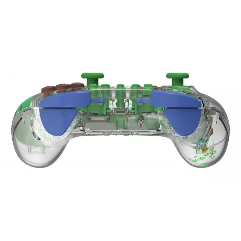 Comando PDP Realmz multicolor com fios sem fios Nintendo Switch OLED D-pad Home Share