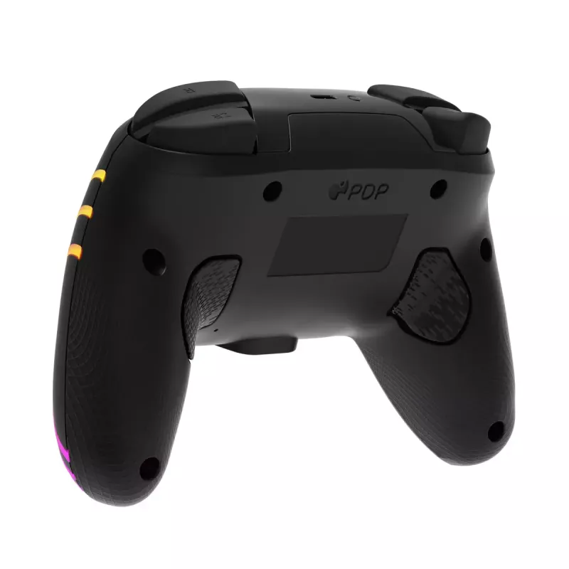PDP Afterglow Wave preto USB comando analógico/digital Nintendo Switch, Nintendo Switch Lite, Nintendo Switch OLED