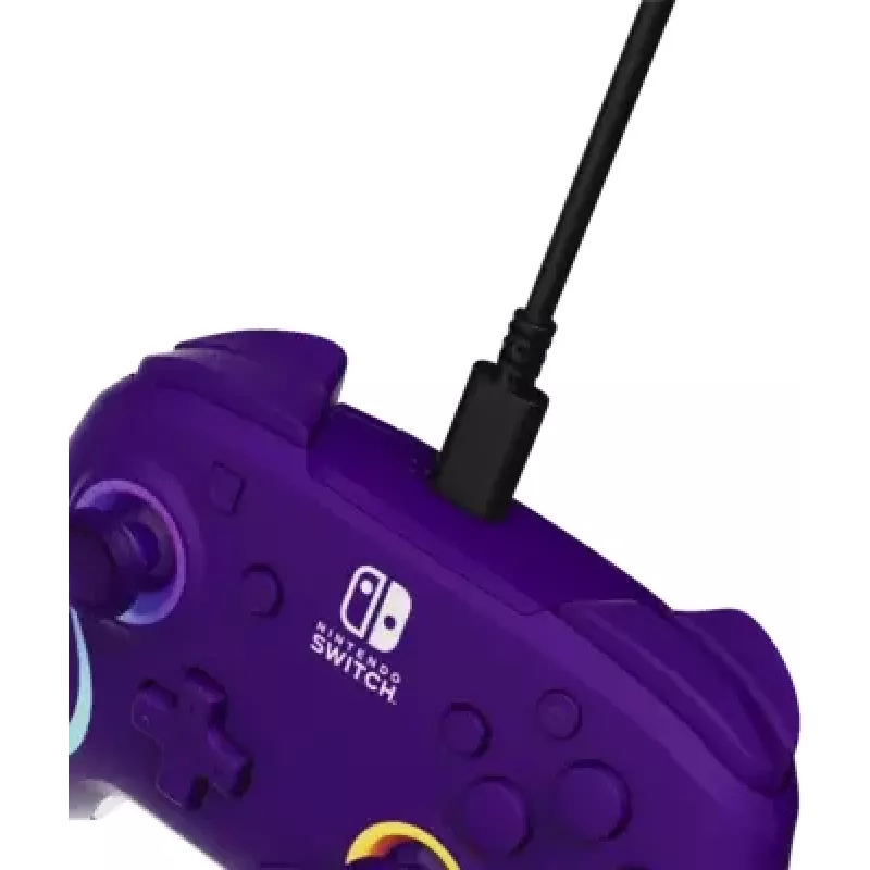 Comando sem fios PDP Afterglow Wave 500-252-PR – roxo, comando sem fios para consola/PC