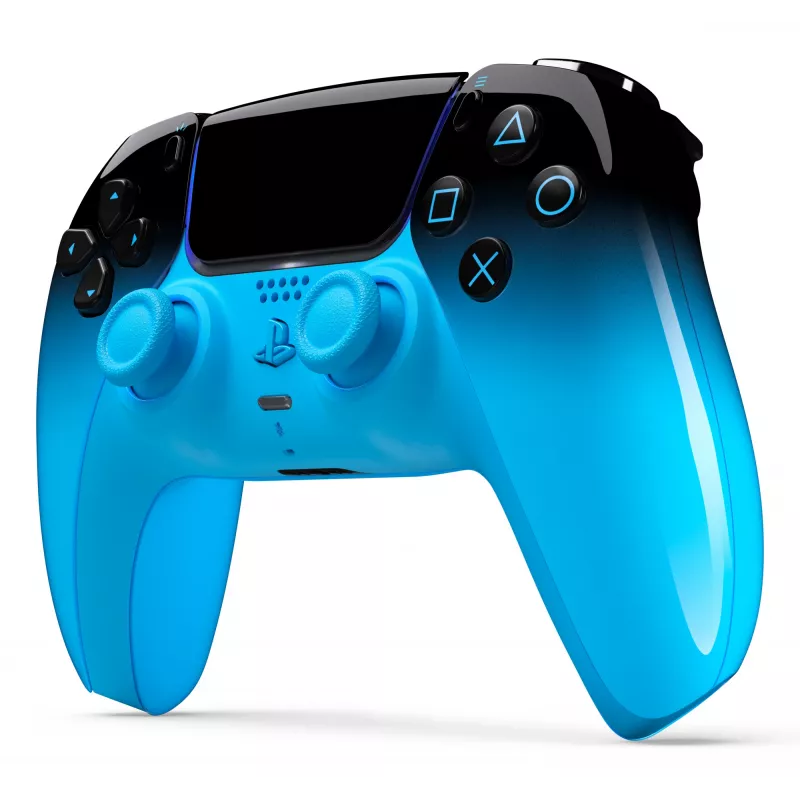 Comando Sony DualSense azul — Bluetooth/USB, USB-C, sem fios e com fios, bateria de iões de lítio integrada, Android/MAC/PC/PS5/iOS